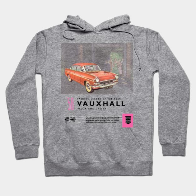 1958 VAUXHALL VELOX AND CRESTA - advert Hoodie by Throwback Motors